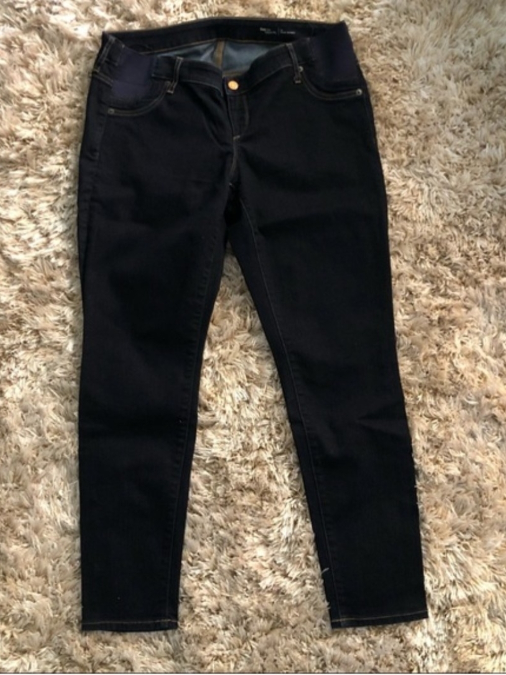 GAP Maternity True Skinny Inset Panel Jeans